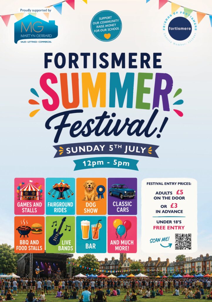 Fortismere Summer Festival – Sunday 5th July – 12pm-5pm